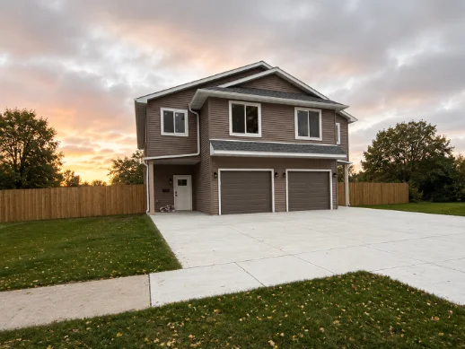 Burr duplex exterior